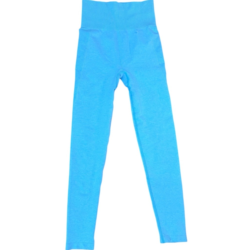 Prozis Blue Seamless Leggings High-Waisted Athletic Wear